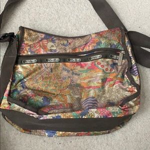 Customized LeSportsac nylon bag.